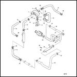 Thermostat Housing and Hoses