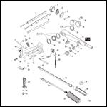 Tiller Handle Kit- 25 HP (821455A6 / A7 / A20)