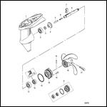 Gear Housing Assembly Propeller Shaft