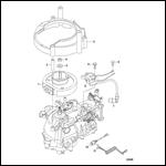 Flywheel Cup Serial # 0R318095 and Below