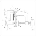 03 Transom (Black) (Without Quik Stow) (MCK30008S)