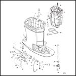 Driveshaft Housing and Exhaust Tube