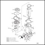 DRIVESHAFT HOUSING AND EXHAUST TUBE