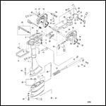 Driveshaft Housing and Clamp Brackets