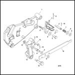 Shift Bracket (Bravo Engines)(SN-0M660000 and Up)