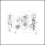 Pump/Motor, Metal Reservoir (Design I - 846170A 1)