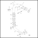 Exhaust System Crossover and Exhaust Pipe