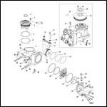 Air Compressor Components SN 1B884880 and below