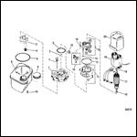 HYDRAULIC PUMP OILDYNE PUMP/ PLASTIC RESERVOIR