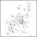 POWER TRIM COMPONENTS (CAST PUMP HOUSING)