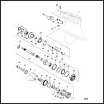 GEAR HOUSING (PROP SHAFT)(COUNTER ROTATION)(SPORTMASTER)