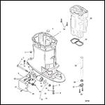 DRIVESHAFT HOUSING AND EXHAUST TUBE