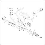 Cooling System Raw Water Components, Starboard