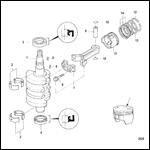 Crankshaft, Pistons and Connecting Rods