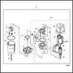 Trim Pump Component (Wet-Sump) Design I (Pre-1998)