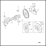 CRANKSHAFT AND FLYWHEEL