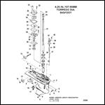 Gear Housing Driveshaft - 2.31:1 Gear Ratio