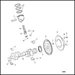 CRANKSHAFT PISTONS AND CONN. RODS