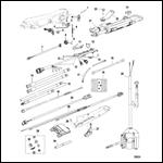 Tiller Handle Kit Components (Big Tiller-Power Steer, DTS)