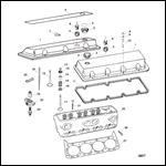 CYLINDER HEAD/ROCKER COVER (SERIAL # 0K000001 THRU 0L001772)