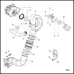 Exhaust Components Sterndrive - Design I