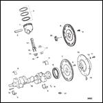 CRANKSHAFT PISTONS AND CONNECTING RODS