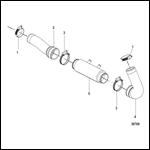 Cooling Hoses and Cooler Sterndrive