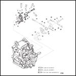 THROTTLE LINKAGE (S/N-0G590000/BEL-9973100 & UP)