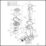 DRIVESHAFT HOUSING AND EXHAUST TUBE