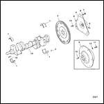 CRANKSHAFT AND FLYWHEEL