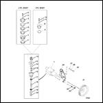 SEA WATER PUMP ASSEMBLY (USE WITH BRAVO ENGINES)