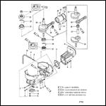 CYLINDER BLOCK, CRANKSHAFT AND PISTON