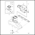 EXHAUST MANIFOLD AND EXHAUST ELBOW (7.4L BRAVO)