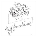 CYLINDER BLOCK AND CAMSHAFT