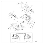 ALTERNATOR (MANDO) AND STARTER