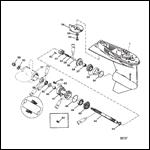 GEAR HOUSING (PROPELLER SHAFT)(50/55/60)