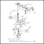 SWIVEL BRACKET (S/N: 0D182000 AND UP)