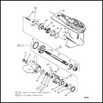 GEAR HSG PROPSHAFT-60 SEA/MARA/BIG FOOT-6 JAW REV. CLUTCH