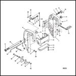 CLAMP BRACKET (55) (S/N: 0D181999 AND BELOW)