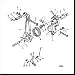 THROTTLE LEVER AND LINKAGE