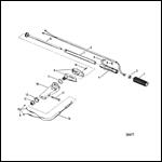 STEERING HANDLE ASSEMBLY (MERCURY) (MANUAL)