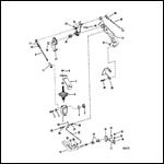 THROTTLE AND SHIFT LINKAGE (MARINER)(MANUAL)