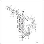 CRANKSHAFT, PISTONS AND CONNECTING RODS