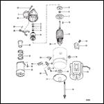 STARTER MOTOR (USE WITH 14" FLYWHEEL)