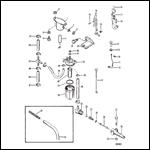 CARBURETOR LINKAGE/CHOKE SOLENOID