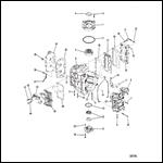 CYLINDER BLOCK CRANKCASE AND COVERS