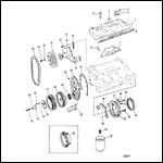 INTAKE MANIFOLD AND FRONT COVER OLD DESIGN