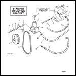 POWER STEERING COMPONENTS STAMPED MOUNTING BRACKET