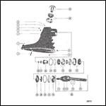 DRIVESHAFT HOUSING AND GEAR ASSEMBLY