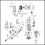 OIL COOLER, OIL FILTER AND ADAPTOR (0D456489 thru 0F348966 )